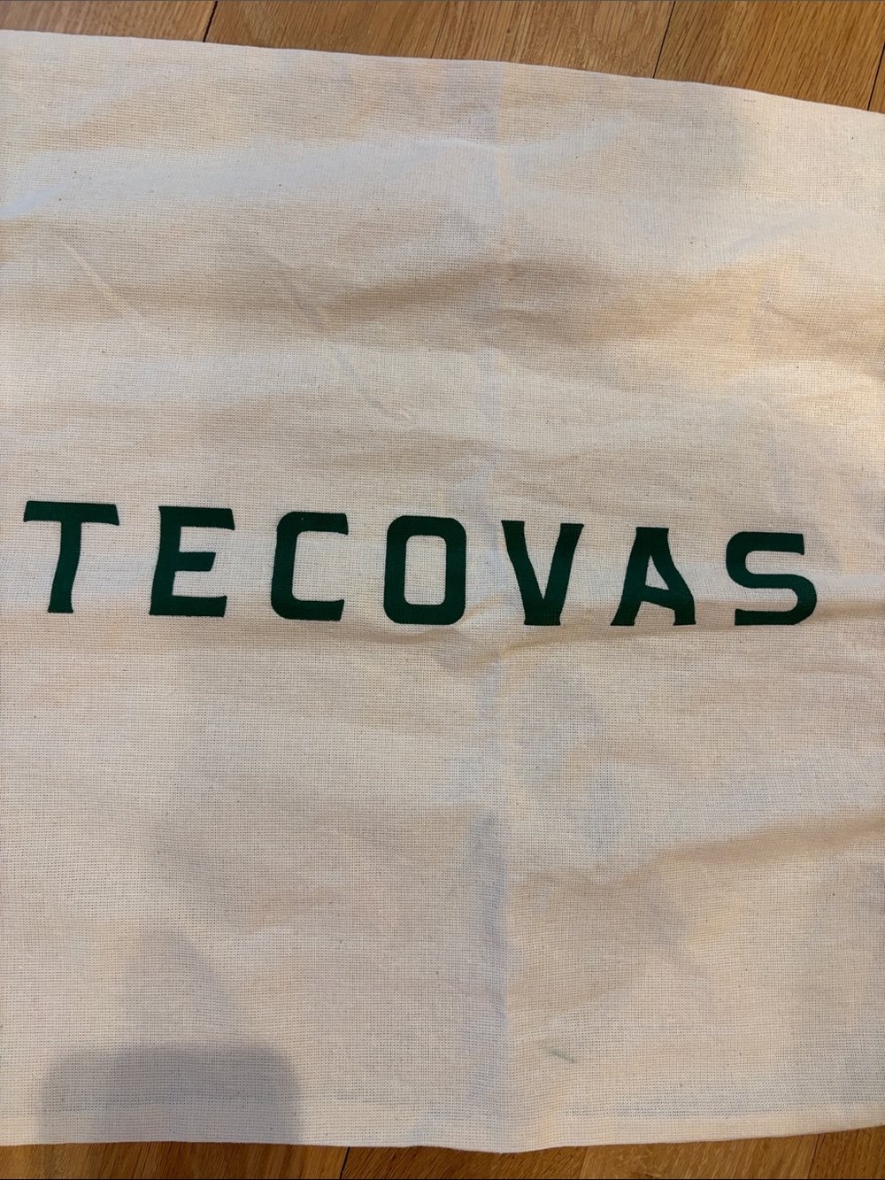 Tecovas Canvas Drawstring Pouch Dustbag for Boots